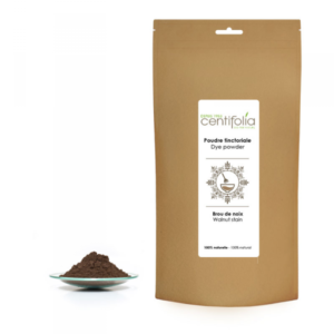 mallo di noce polvere colorante capelli centifolia
