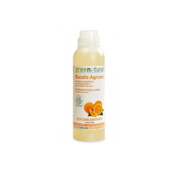 GREENATURAL ECO BIO DETERSIVO BUCATO LIQUIDO LAVATRICE E A MANO