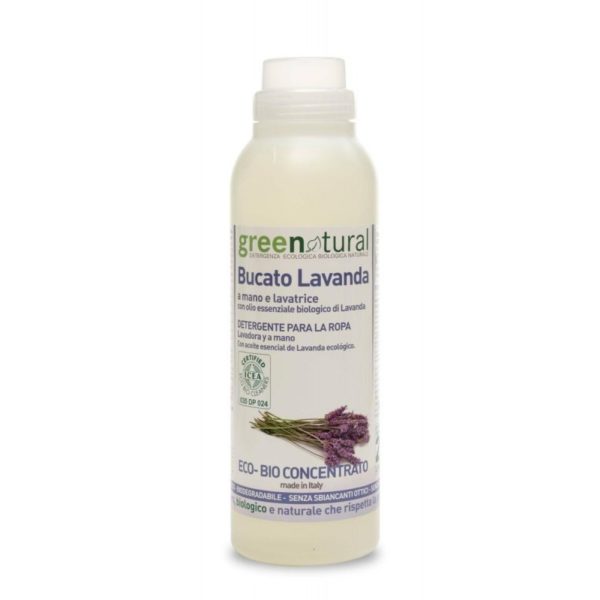 GREENATURAL ECO BIO DETERSIVO BUCATO LIQUIDO LAVATRICE E A MANO - immagine 3