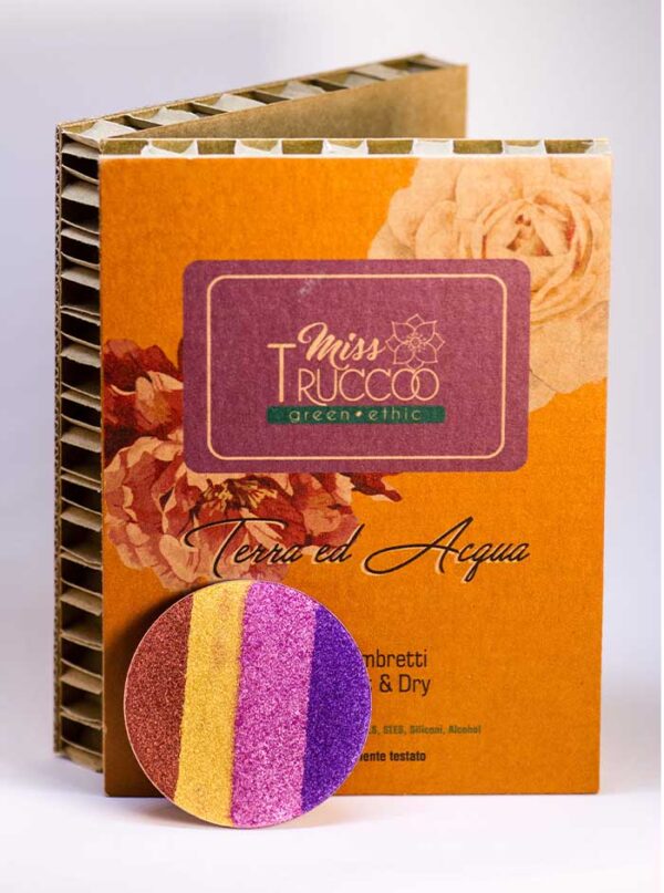 MISS TRUCCO PALETTE OMBRETTI TERRA ED ACQUA