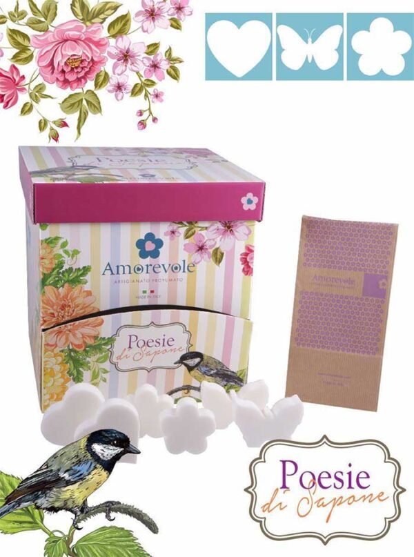 AMOREVOLE SAPONETTE POESIE DI SAPONE