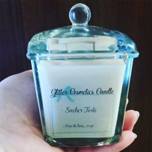 GLITTER COSMETICS JAR SACHER TORTE
