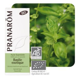 olio essenziale basilico bio pranarom