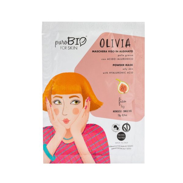 PUROBIO MASCHERA VISO PEEL OFF OLIVIA - immagine 3