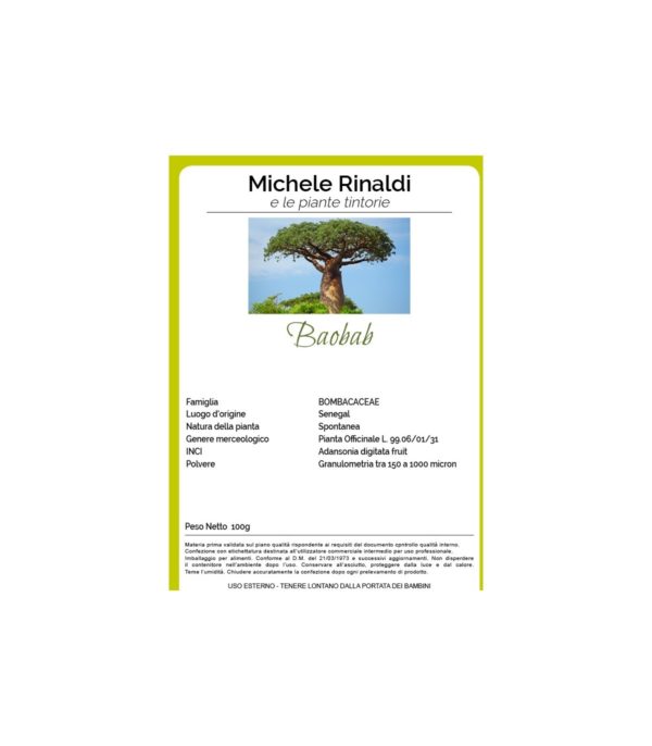 baobab in polvere Michele Rinaldi