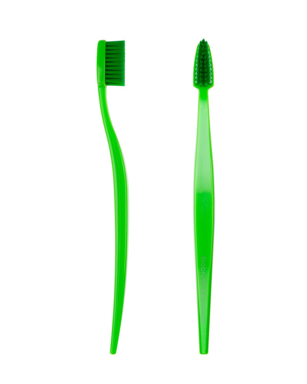 spazzolino da denti verde Biobrush