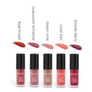 benecos rossetti liquidi matte naturali