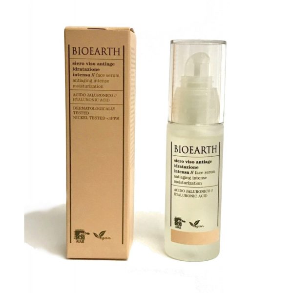 siero viso antiage idratazione intensa bioearth
