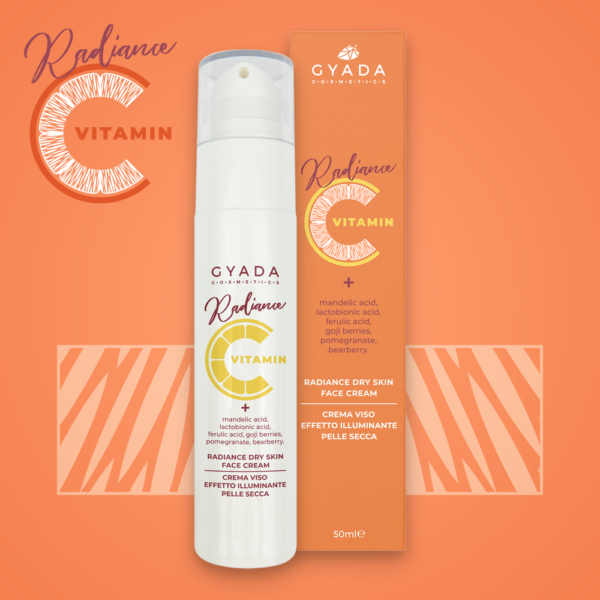 GYADA COSMETICS VITAMINA C RADIANCE CREMA VISO PELLE SECCA - immagine 2