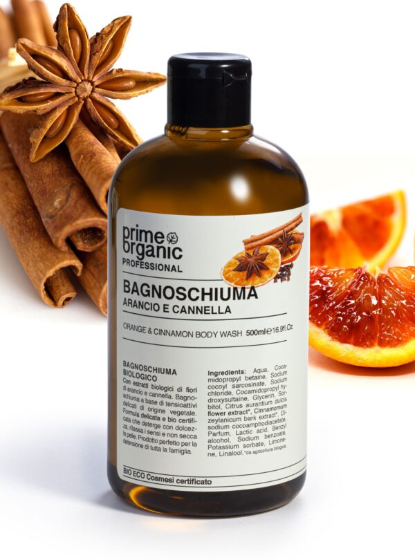PRIME ORGANIC CORPO ARANCIO E CANNELLA - immagine 5
