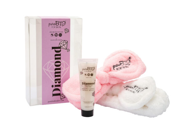 PUROBIO DIAMOND KIT MASCHERA VISO E FASCIA CAPELLI