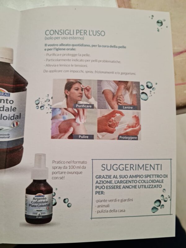 BIOFLORAL ARGENTO COLLOIDALE 20 PPM - immagine 7