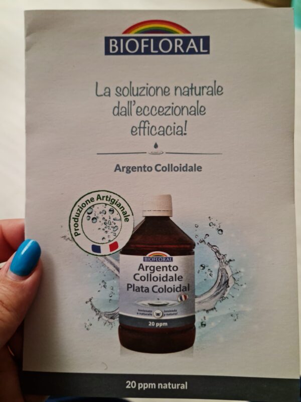 BIOFLORAL ARGENTO COLLOIDALE 20 PPM - immagine 4