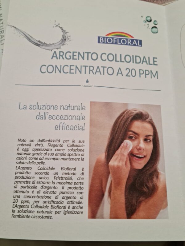 BIOFLORAL ARGENTO COLLOIDALE 20 PPM - immagine 5