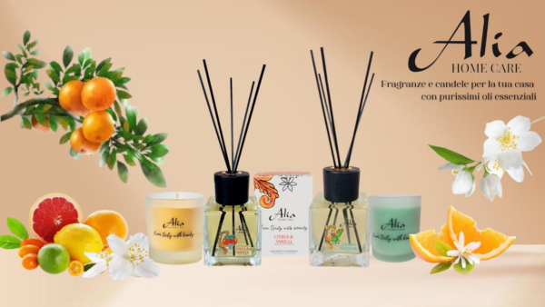ALIA HOME DIFFUSORI AMBIENTE CON BASTONCINI